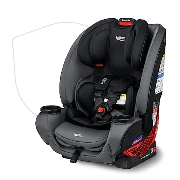 Britax One4Life Convertible Car Seat, 10 Years of Use from 5 to 120 Pounds, Converts from Rear-Facin...