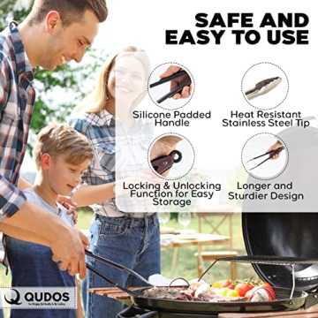Qudos 14-Piece Camping Utensil Set - Versatile & Portable Travel Kit