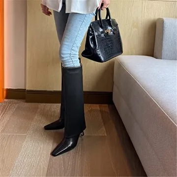 Stylish Goolita Women's Stiletto Knee High Boots