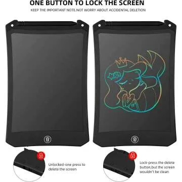 LCD Writing Tablet with Colorful Screen for Everyone