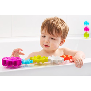 Boon Cogs Baby Bath Toys - Spinning Gear Fun for Kids