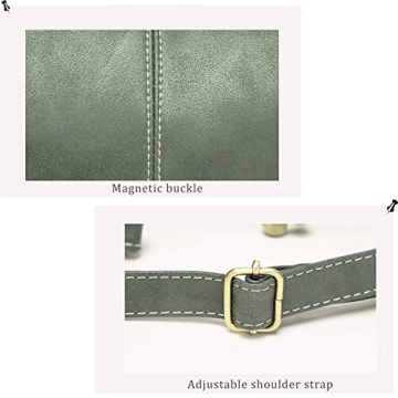 Segater Vintage Handbag - Stylish Kiss Lock Crossbody Purse