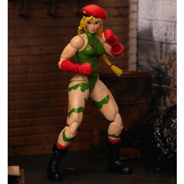 Street Fighter II Cammy Action Figure by Jada Toys 6-Inch
