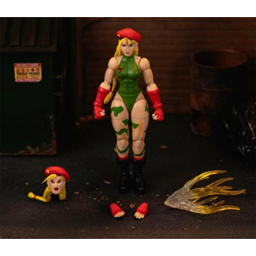 Street Fighter II Cammy Action Figure by Jada Toys 6-Inch