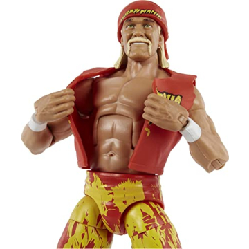 WWE Elite Collection Hulk Hogan Action Figure - 6-Inch Collectible