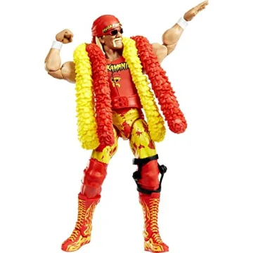 WWE Elite Collection Hulk Hogan Action Figure - 6-Inch Collectible
