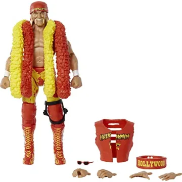WWE Elite Collection Hulk Hogan Action Figure - 6-Inch Collectible