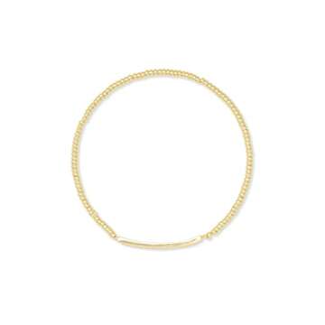 Kendra Scott Addison Stretch Bracelet in 14k Gold-Plated Brass, Fashion Jewelry for Women