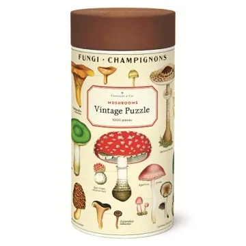 Cavallini & Co. Vintage Mushroom Puzzle - 1000 Pieces