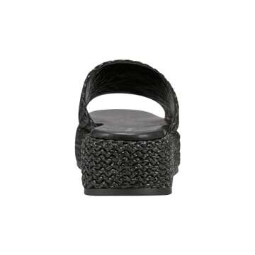 Marc Fisher Women's PAIS Sandal, Black 001, 8.5