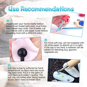 Glarks 22Pcs Clay Sculpting Tool Set for Artists