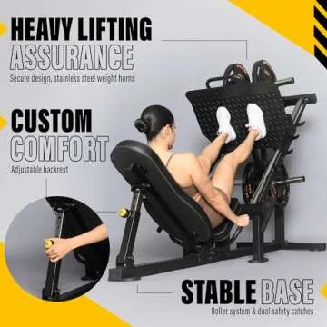 Powertec Leg Press Machine for Effective Workouts