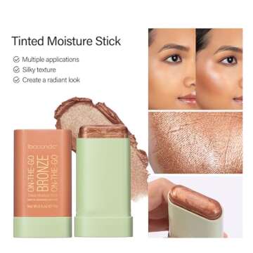 SWETIYOU Multi-Use Makeup Bronzer Stick for Glowy Skin