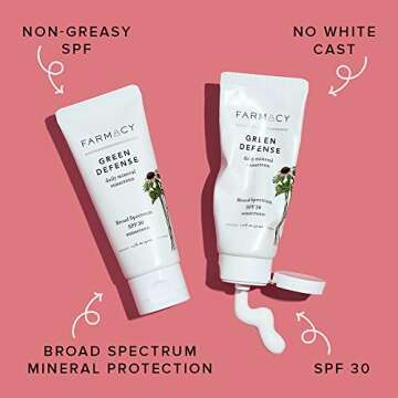 Farmacy Green Defense SPF30 Mineral Sunscreen with Zinc Oxide