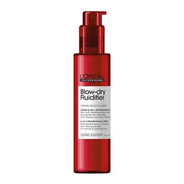 L'Oreal Professionnel Fluidifier Heat Protectant | For All Hair Types | Multi-Benefit Leave-In Treat...