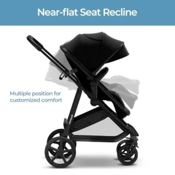 Stylish Mompush Wiz Convertible Baby Stroller with Bassinet