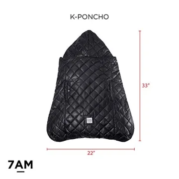 7 AM K-Poncho Baby Carrier Cover for Winter Comfort
