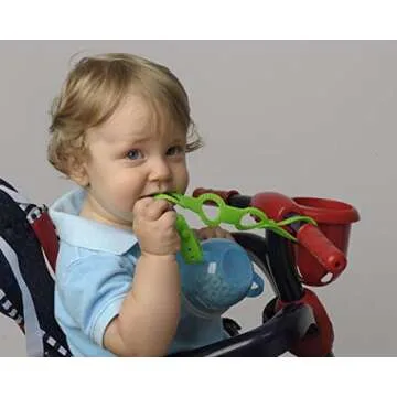 Durable Silicone Toy Safety Straps for Babies - 4 Pack