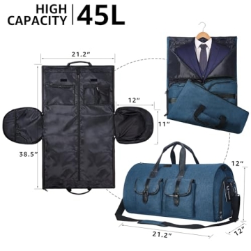 Unique Bella Carry-On Garment Bag for Stylish Travel