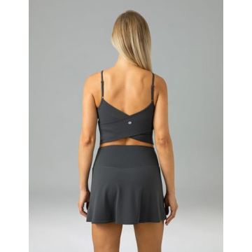 Colorfulkoala Women's Dreamlux Tennis Skort - High Waisted Style
