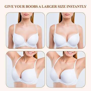BALIWELL Silicone Breast Lift Insert Pads for Confidence