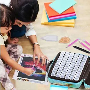 120 Slot Diamond Painting Storage Containers for Crafting