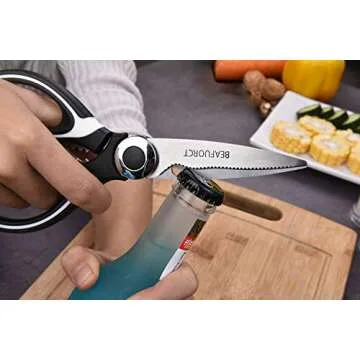 High-Quality Stainless Steel Knife Set with Sharpening