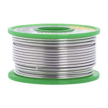 Mandala Crafts Lead Free Solder Wire with Solder Flux - 100g 1.5mm Rosin Core Solder for Electronics - Ag0.3 Cu0.7 Sn99 SAC Tin Soldering Wire for Stained Glass Electrical PCB