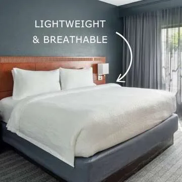 Courtyard by Marriott Textured Coverlet for Summer Comfort