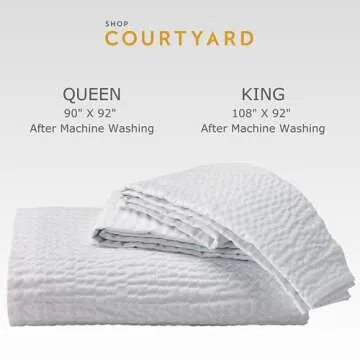 Courtyard by Marriott Textured Coverlet for Summer Comfort