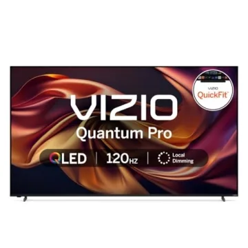 VIZIO 65-inch Quantum Pro 4K QLED 120Hz Smart TV for Gaming and Entertainment