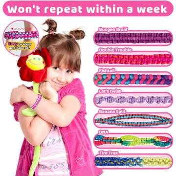 GILI DIY Friendship Bracelet Making Kit for Kids