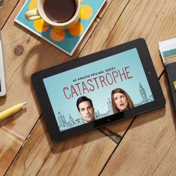 Fire Tablet with Alexa - 7" Display, 8 GB Storage, Black