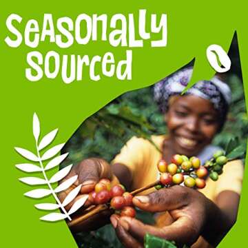 Ethical Bean Fairtrade Organic Coffee, Classic Medium Roast, Whole Bean Coffee (12 Oz Bag), Classic Medium Roast, 0.75 Lb