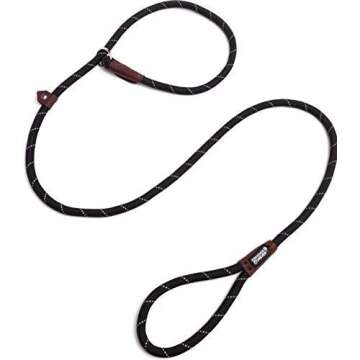 Friends Forever Extremely Durable Dog Rope Leash, Premium Quality Training Slip Lead, Reflective, Th...