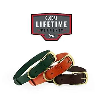 Tuff Pupper Classic Heavy Duty Dog Collar | 10x Stronger Than Leather | 100% Waterproof & Odor Proof Dog Collar | Tough Rust-Proof All Metal Hardware