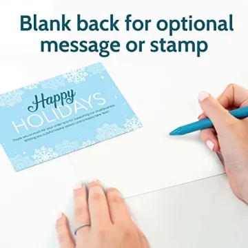 T MARIE 50 Holiday Thank You Cards For Small Business