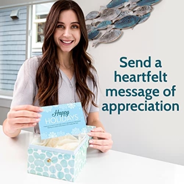 T MARIE 50 Holiday Thank You Cards For Small Business