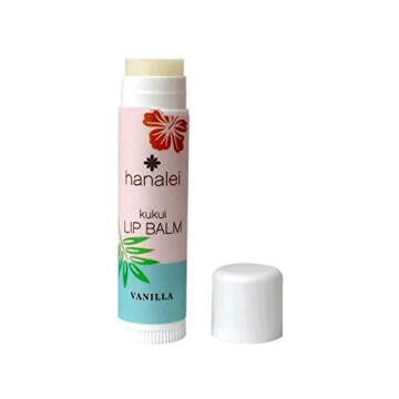 Hanalei Lip Balm and Moisturizer - Natural Kukui Oil and Beeswax Lip Moisturizer to Hydrate and Repl...