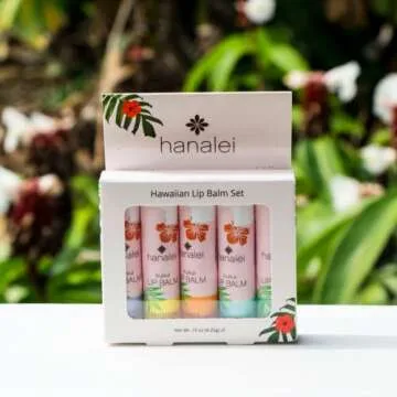 Hanalei Lip Balm - Nourishing Kukui Oil Moisturizer for Lips