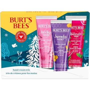 Burt's Bees Hand Cream Trio for Christmas Gifts