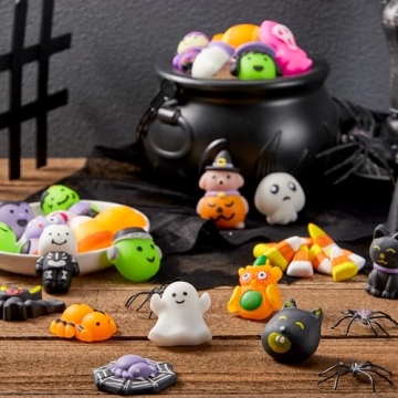 JOYIN Halloween Mochi Squishy Toy Kit for Kids Fun