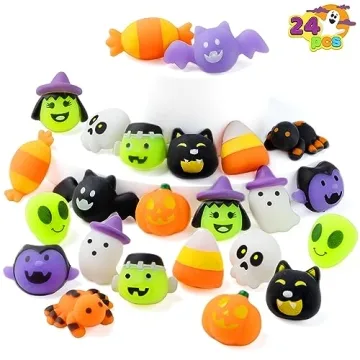 JOYIN Halloween Mochi Squishy Toy Kit for Kids Fun