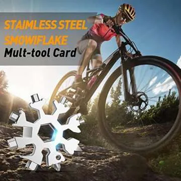 18-in-1 Snowflake Multitool for Men - Ultimate Gadget
