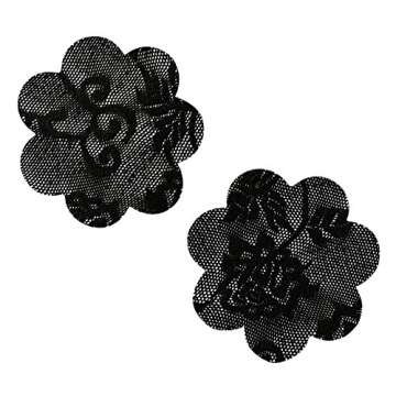 JESWELL Nipple Covers Disposable Pasties Breast Petals for Women Lingerie (Colletion-A 10 Pairs)