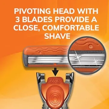 BIC Comfort 3 Razors for Men – Smooth Shaving Experience