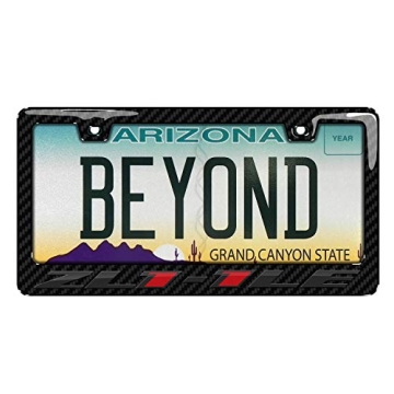 Carbon Fiber License Plate Frame for Camaro ZL1-1LE | iPick Image