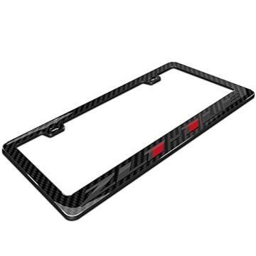 Carbon Fiber License Plate Frame for Camaro ZL1-1LE | iPick Image