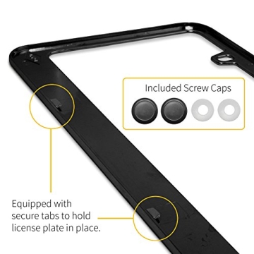 Carbon Fiber License Plate Frame for Camaro ZL1-1LE | iPick Image
