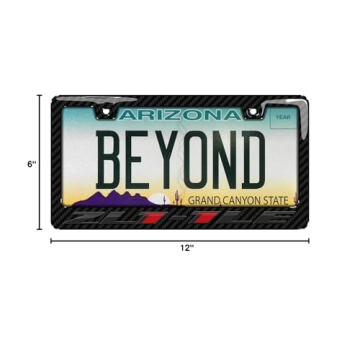 Carbon Fiber License Plate Frame for Camaro ZL1-1LE | iPick Image